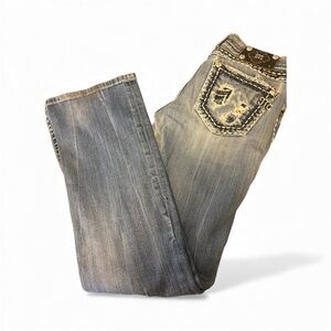 Miss Me Women’s Size 28 Blue Boot Cut Jeans